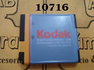 BATERÍA KODAK  KLIC-7004 940mAh ORIGINAL DE USO 10716
