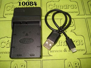 CARGADOR GENÉRICO CANON LP-E17 CON USB/V8 10084
