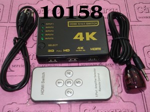 SELECTOR 5 HDMI CON CTROL REMOTO 3D, FULL HD, 4K, ULTRA HD 10158