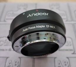 ADAPTADOR DE LENTE CANON EF A SONY E CON AUTOFOCUS 10058